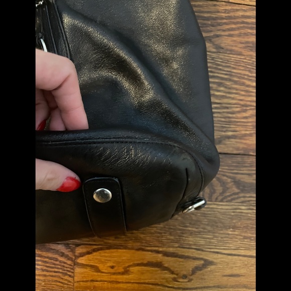 Coach Black Leather Madison Sabrina Conver… - Picture 3 of 9